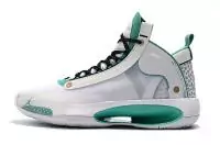 air jordan 34 designer white green